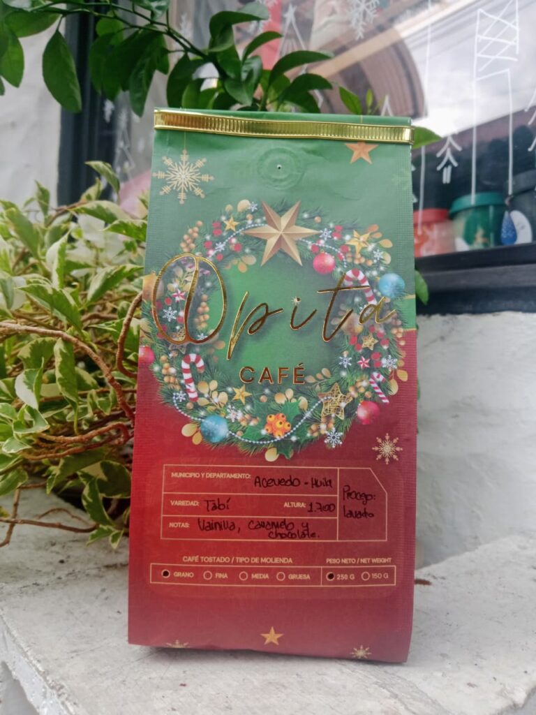 Un café de Opita café para regalar está navidad