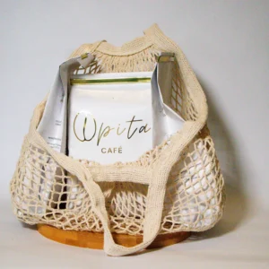 Bolsa malla Eco opita café