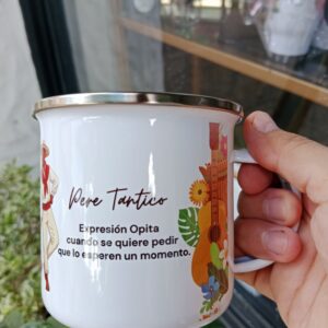 TAZA PELTRE OPITA CAFÉ