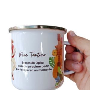 OPITA CAFÉ taza de café esmaltada - Image 3